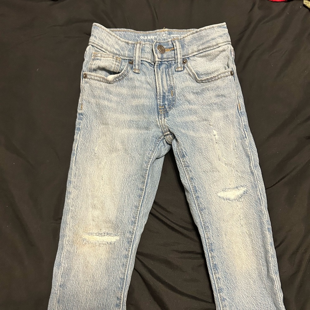 Old Navy Boys Slim Jeans ripped